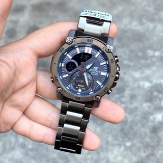 [ผ่อนเดือนละ589]🎁CASIO EDIFICE ECB-20DC-1A ของแท้100% พร้อมส่ง ประกัน1ปี