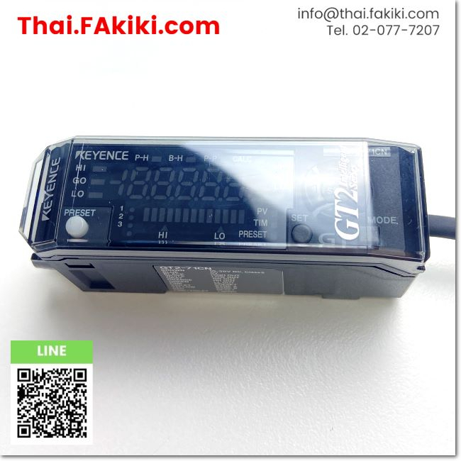 พร้อมส่ง-a-unused-gt2-71cn-contact-displacement-sensor-ติดต่อดิสเพลสเมนต์เซนเซอร์-สเปค-keyence-66-007-286