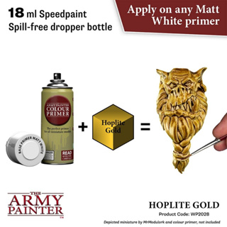 🔥มีของพร้อมส่ง🔥 Army Painter Speedpaint 2.0 Hoplite Gold 18ml AP-WP2028 สีทาโมเดล สีอะคริลิคสูตรน้ำ Water Based Acrylic