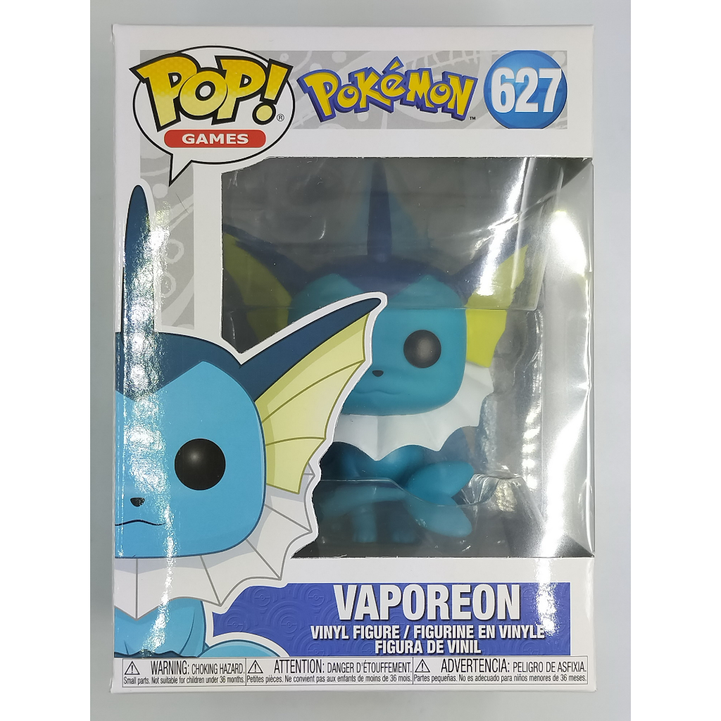 funko-pop-pokemon-vaporeon-627-กล่องมีหน่อยตำหนินิด