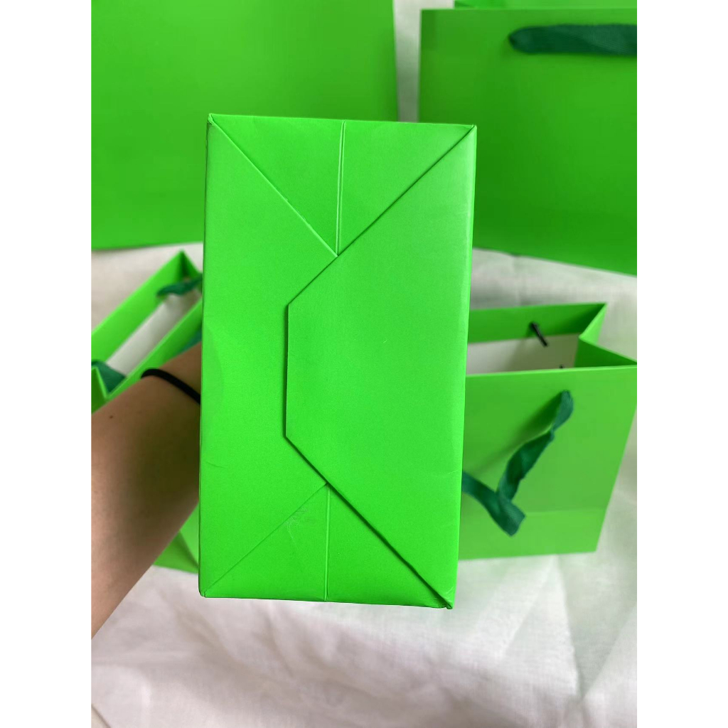 ถุงกระดาษสีเขียวเหนียวทรัพย์-ใส่ของชำร่วย-เด่นปัง-สายมูต้องมี-สวยมาก-ราคาถูก-ประหยัดสุดๆ