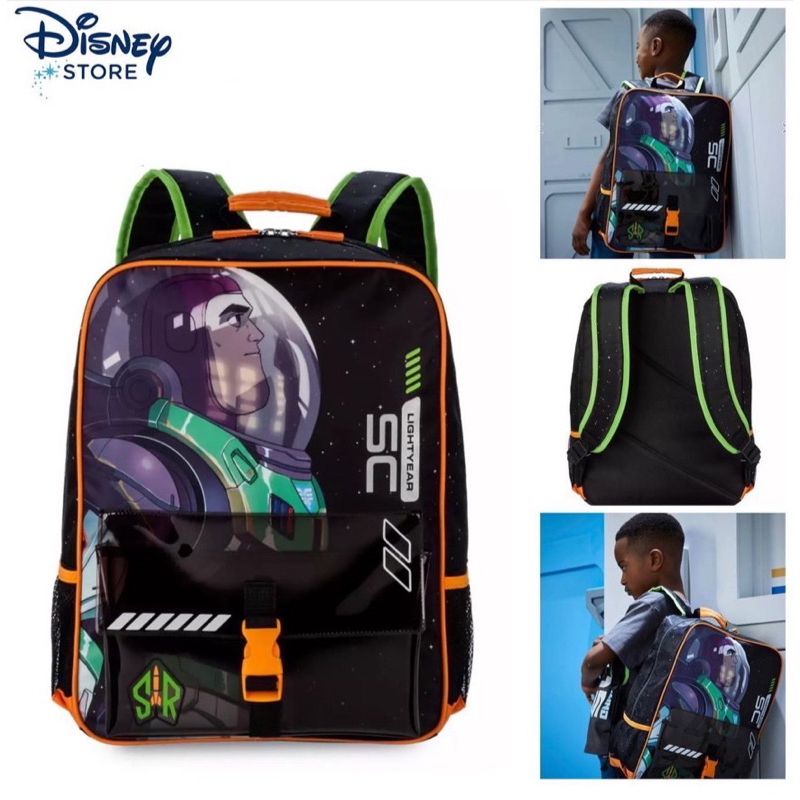 กระเป๋าเป้สะพายหลังของแท้-ยี่ห้อ-disney-store-lightyear-backpack