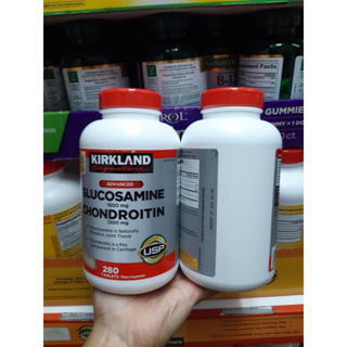 Kirkland Glucosamine HCI ..1500 mg Chondroitin 1200 mg  280 เม็ด….