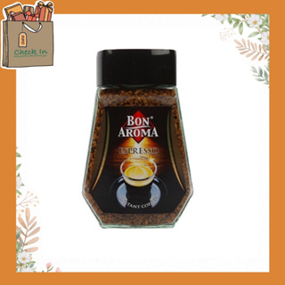 บอน อโรม่า กาแฟสำเร็จรูป 100 กรัม Bon Aroma Instant Coffee Espresso