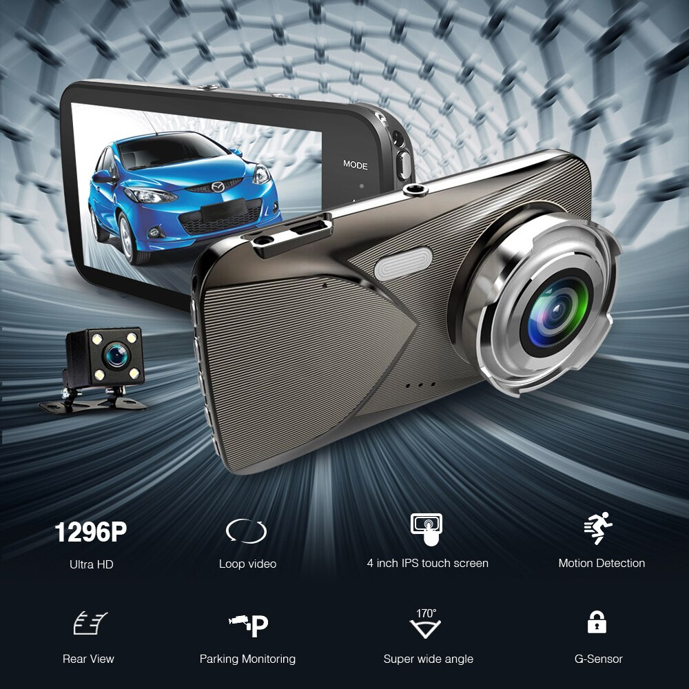 กล้องติดรถหน้าหลัง-ระบบสัมผัสหน้าจอ-dashcam-superhd-1296p-ชัดสุด-ๆ-กลางคืนชัดแจ๋ว