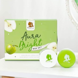 aura-bright-ออร่าไบร์ท-ครีมแอปเปิ้ลเขียว-บำรุงผิวหน้า