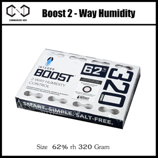 (ส่งไว) Boost 2 - Way Humidity 62% rh 320 Gram Integra Boost 62% ขนาด 320 กรัม ซองควบคุมความชื้น ซองบ่มสมุนไพร