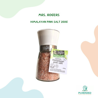 **BBE 08/23 Himalayan Pink Salt เกลือคีโต เกลือหิมาลายัน 200กรัม บรรจุขวดแก้วฝาบด