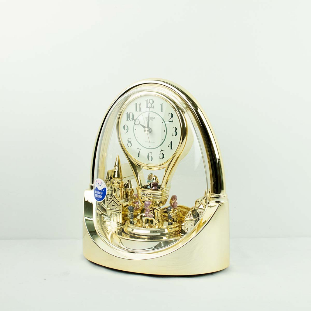ของเเท้ลดราคาโปรพิเศษนาฬิกา-rhythm-นาฬิกาตั้งโต๊ะ-rhythm-ระบบเครื่องมาตรฐานจาก-rhythm-japanนาฬิกาตั้งโต๊ะ