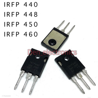 IRFP440 IRFP448 IRFP450 IRFP460 TO247 มอสเฟต MOSFET