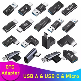 Universal Type Cอะแดปเตอร์Micro USBหญิงUSBสนับสนุนOTG Data Sync AdaptadorสำหรับSamsung Huawei xiaomi