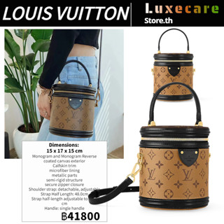 ถูกที่สุด ของแท้ 100%/หลุยส์วิตตองLouis Vuitton Cannes Women/Shoulder Bag สุภาพสตรี/กระเป๋าสะพายไหล่