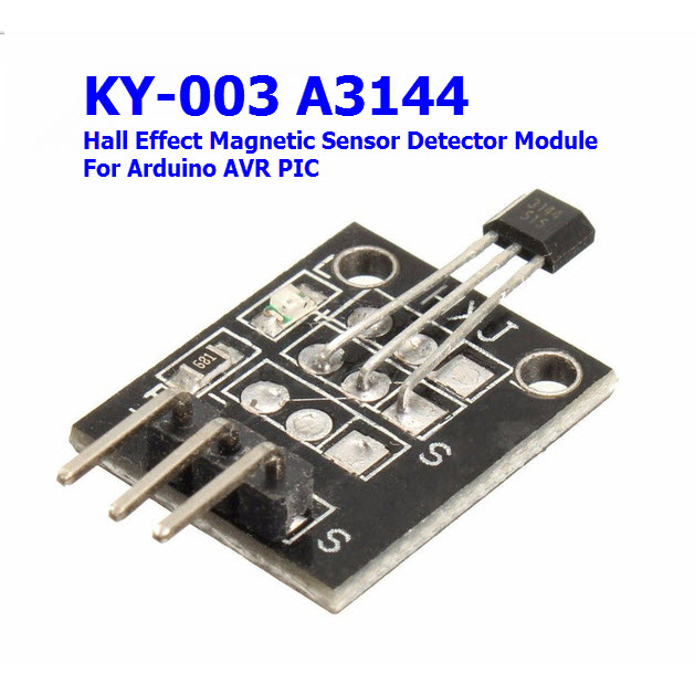KY003 A3144 Hall Effect Sensor Detector Module For Arduino