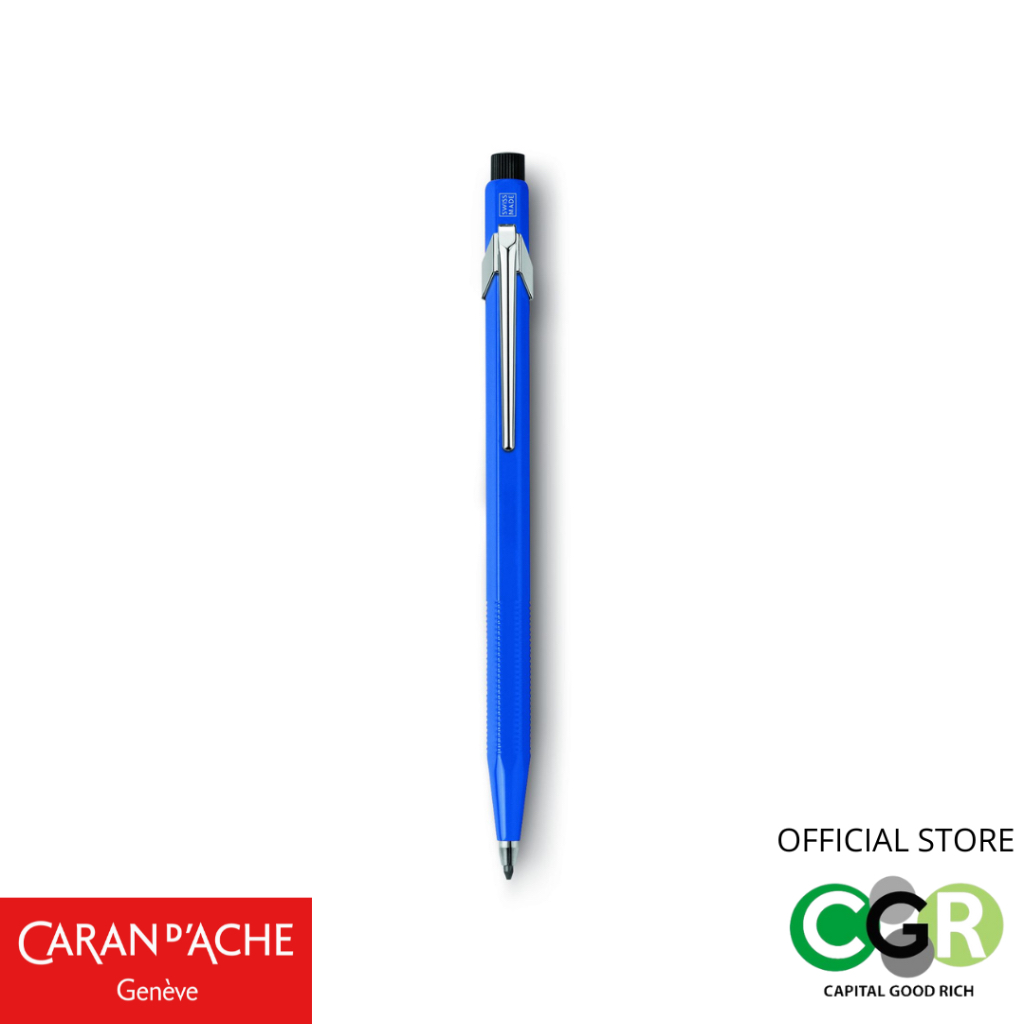 ดินสอกด-2-mm-caran-dache-fixpencil-blue-884-160