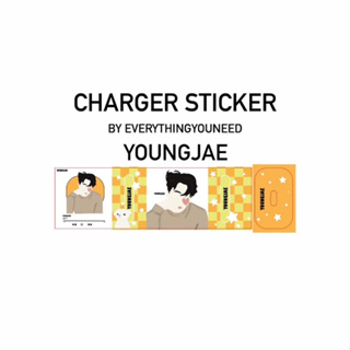 Charger Sticker สติ๊กเกอร์หัวชาร์จ Type C Yongjea ยองแจ