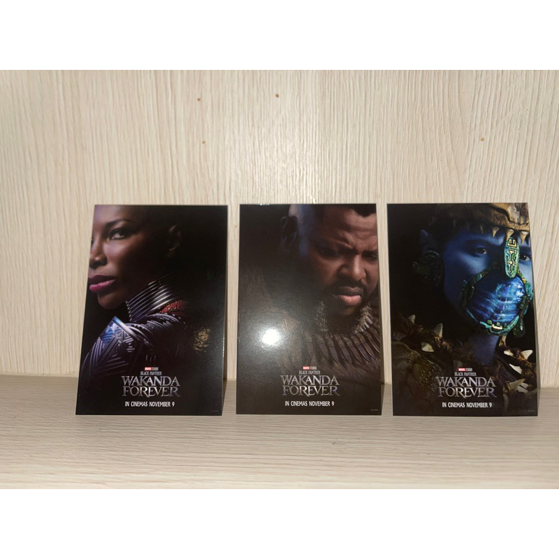 โปสการ์ด-postcard-black-panther-wakanda-forever-เมเจอร์