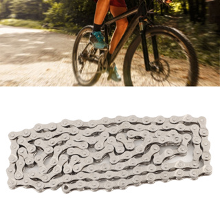 Aries306 116 Links โซ่จักรยาน Universal Single Speed ​​High Strength Mountain Bike Derailleur Chain