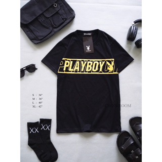 พร้อมส่ง 🌶️ เสื้อยืดเพย์บอย playboy งานสกรีนสีทอง งานจริงสวยจริงไม่จกตา