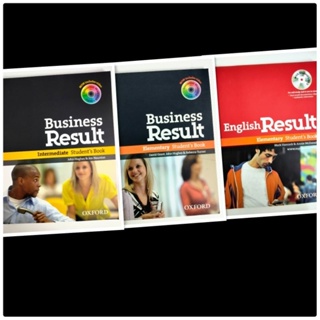 (A302)หนังสือชุด Business Result🔥Elementary และ Intermediate Students Book🌈Oxford University Press