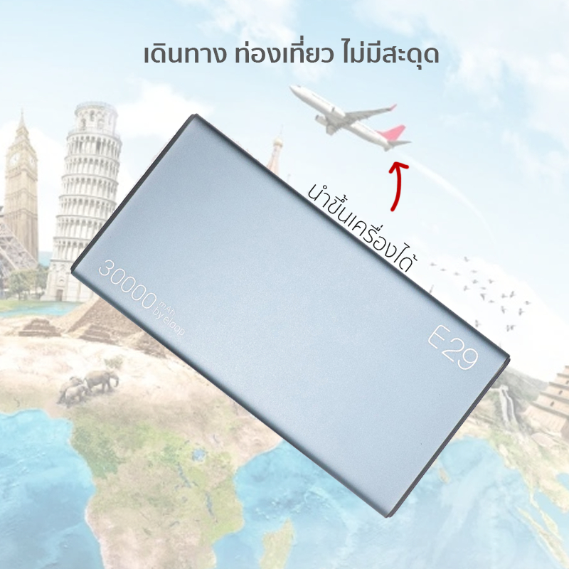 eloop-แบตสำรอง-รุ่น-e29-30000mah-ของดี-ราคาถูก-พร้อมประกัน-1-ปี