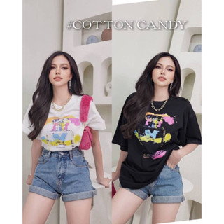 #COTTON CANDY 🍭 เสื้อยืด C คัลเลอร์ฟูล