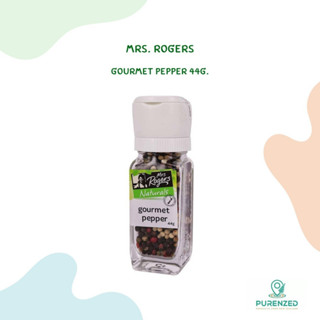 Gourmet Peppercorn 44g. (BBE 05/21) พริกไทยหลากสี บรรจุขวดแก้วพร้อมหัวบด from NZ