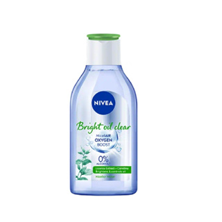 Nivea Bright Oil Control Make Up Clear Micellar Water 400Ml นีเวีย ไบรท์ ออยล์ คอนโทรล เมค อัพ เคลียร์ ไมเซล่า วอเตอร์ 400มล.