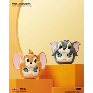 (พร้อมส่ง) Molly x WB 100th Anniversary Earphone Bag (Tom&amp;Jerry) : กระเป๋าใส่หูฟัง