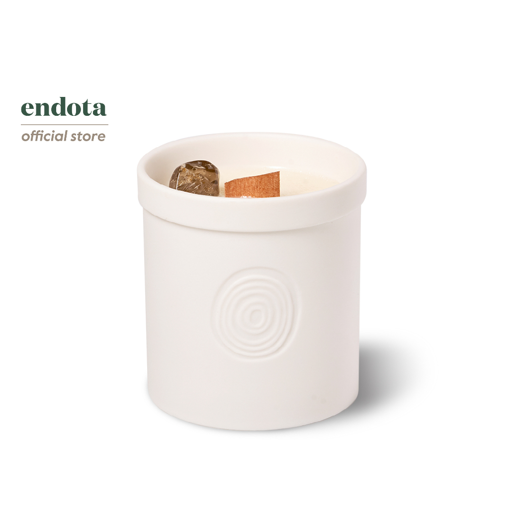 endota-intention-candle-connect-เทียนหอม-พร้อมหิน-connect-quartz