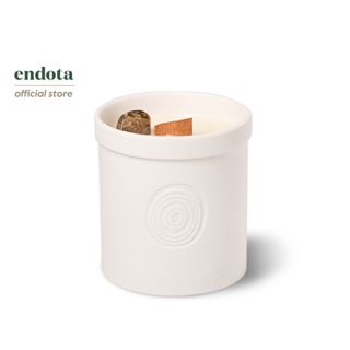 endota Intention Candle - Connect เทียนหอม พร้อมหิน Connect Quartz