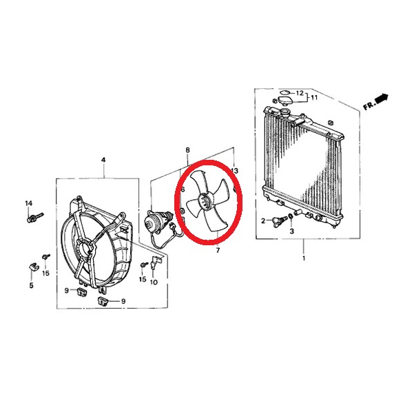ใบพัดลม-ใบพัดลมหม้อน้ำ-ฮอนด้า-ซีวิค-honda-civic-ek-doctor-car