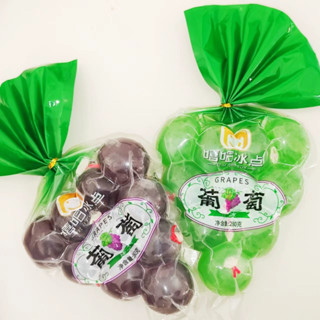 Kyoho Jelly Grape 10 แคปซูลต่อถุง ขนมอร่อย