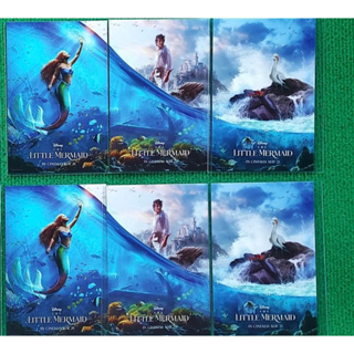 โปสการ์ด The little mermaid Sf แท้ โปสการ์ด แอเรียล