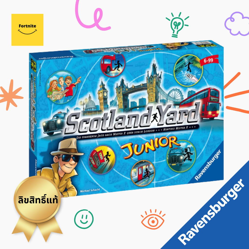 Ricambio Scotland Yard Ravensburger: 1 Pezzo A Scelta Per Gioco Da Tavolo