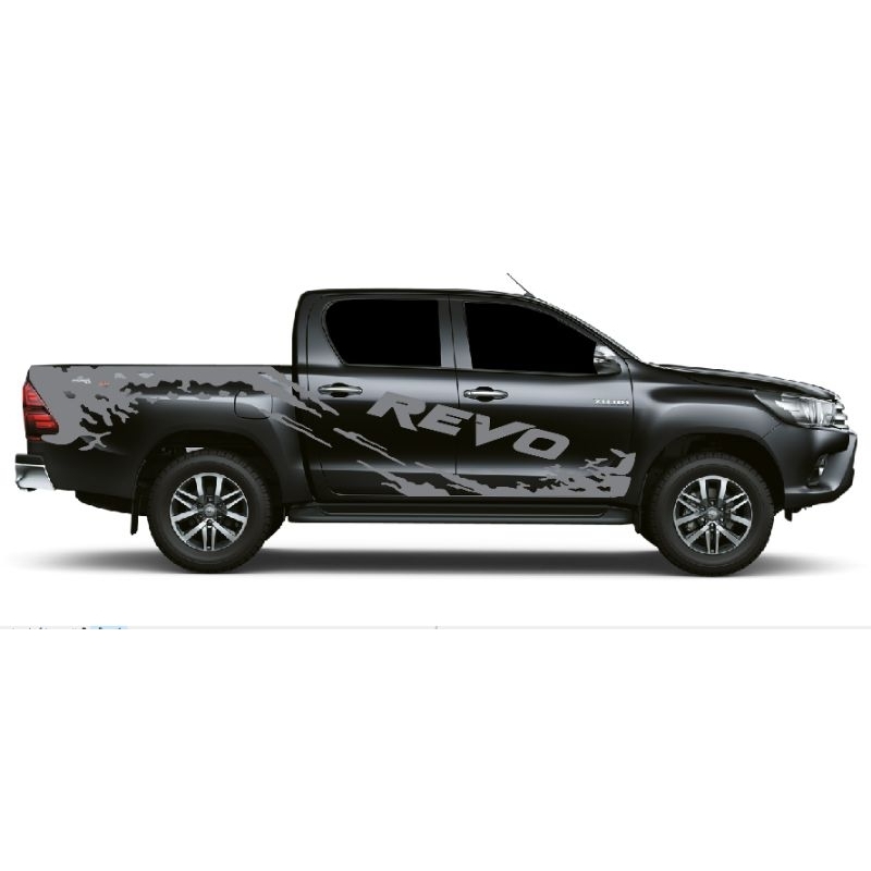 สติกเกอร์ลายโคลนสาด-toyota-revo-สติกเกอร์แต่งรถกระบะ-อุปกรณ์แต่งรถ