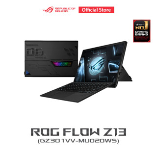 ASUS ROG Flow Z13 2023 (GZ301VV-MU020WS), Gaming Laptop, 13.4" (2560x1600, WQXGA), 165Hz, Intel Core i9-13900H, NVIDIA GeForce RTX 4060 8GB GDDR6 (TGP 65W), 16GB (8GBx2) LPDDR5, 1TB PCIe 4.0