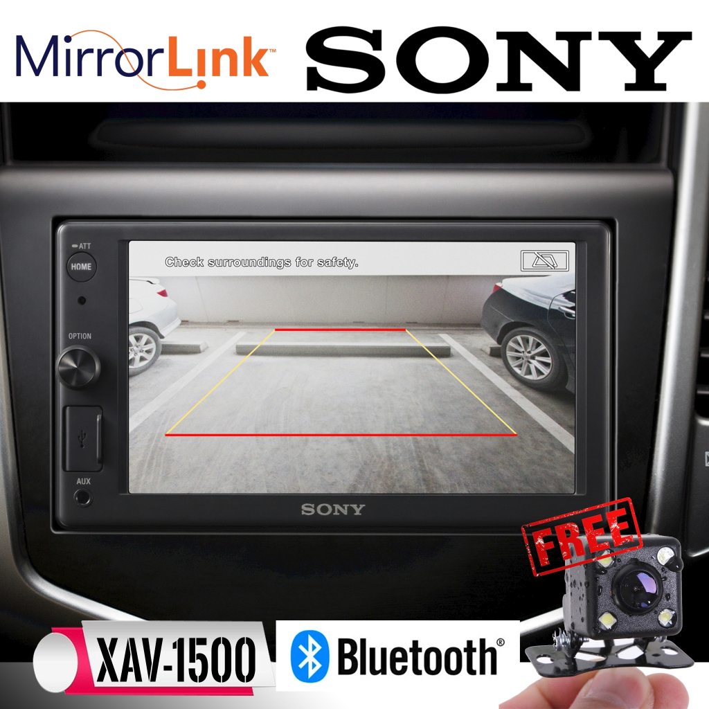 sony-xav-1500-6-2นิ้ว-ดู-youtube-ผ่าน-weblink-สะท้อนภาพหน้าจอmirrorlink-สมาร์ทโฟนขึ้นจอ