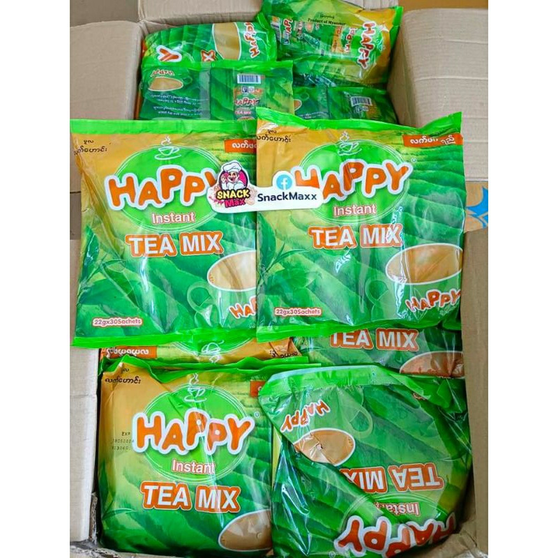 ชานมยอดฮิต-ชานมไข่มุก-ชานมพม่าhappy-tea-mix