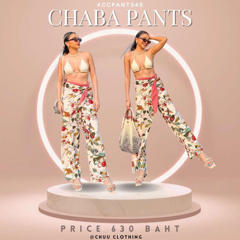 chaba-pants-พร้อมส่ง-ลด5-เหลือ-599-จากราคา-630