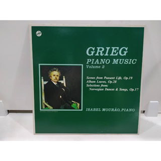 1LP Vinyl Records แผ่นเสียงไวนิล  GRIEG PIANO MUSIC Volume 2   (J20D101)