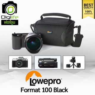 Lowepro Bag Format 100 Black - กระเป๋ากล้อง กล้องวิดีโอขนาดเล็ก ActionCam