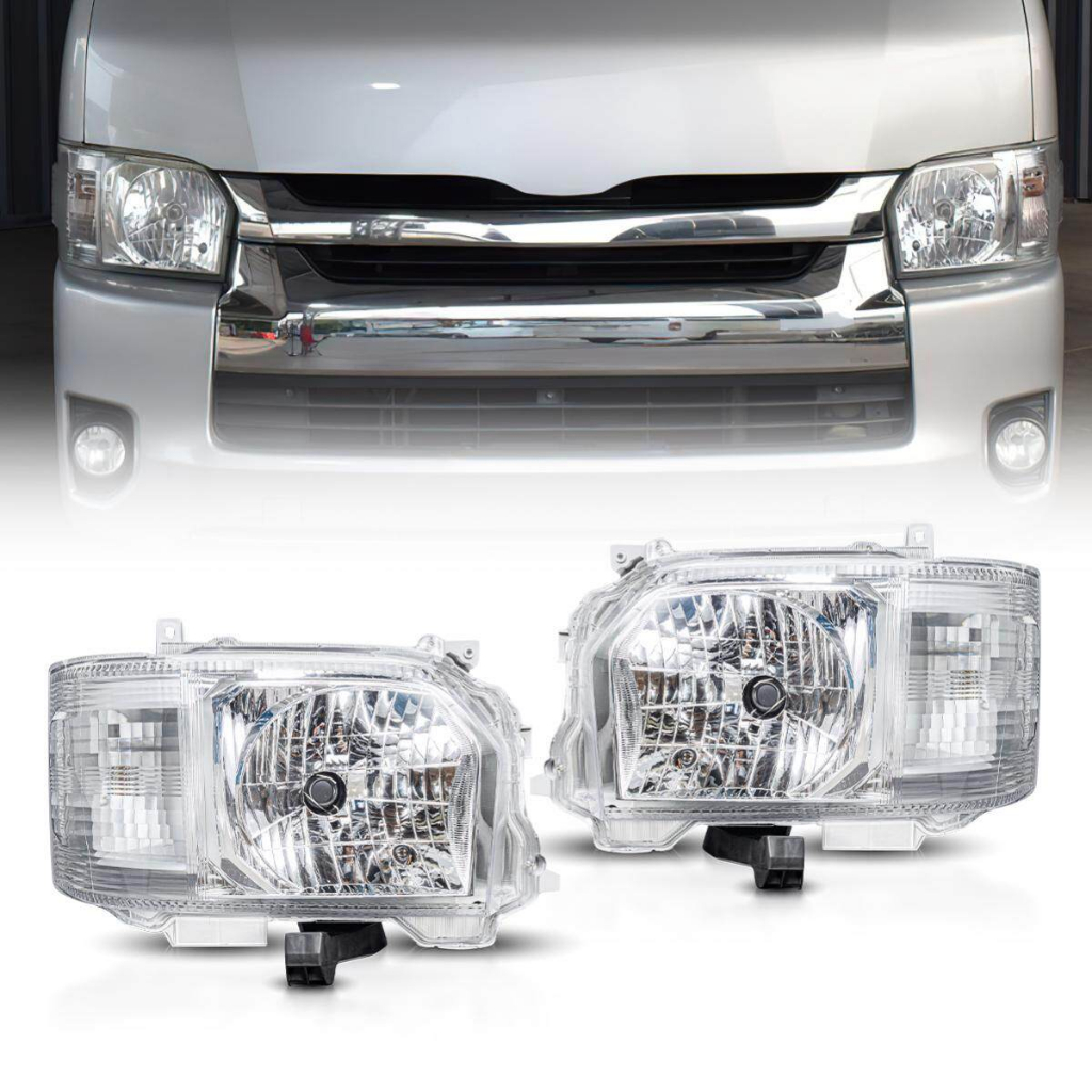 Hiace Headlight Hiaceไฟหน้า โคมไฟหัว for Toyota COMMUTER Commuter Hiace ...