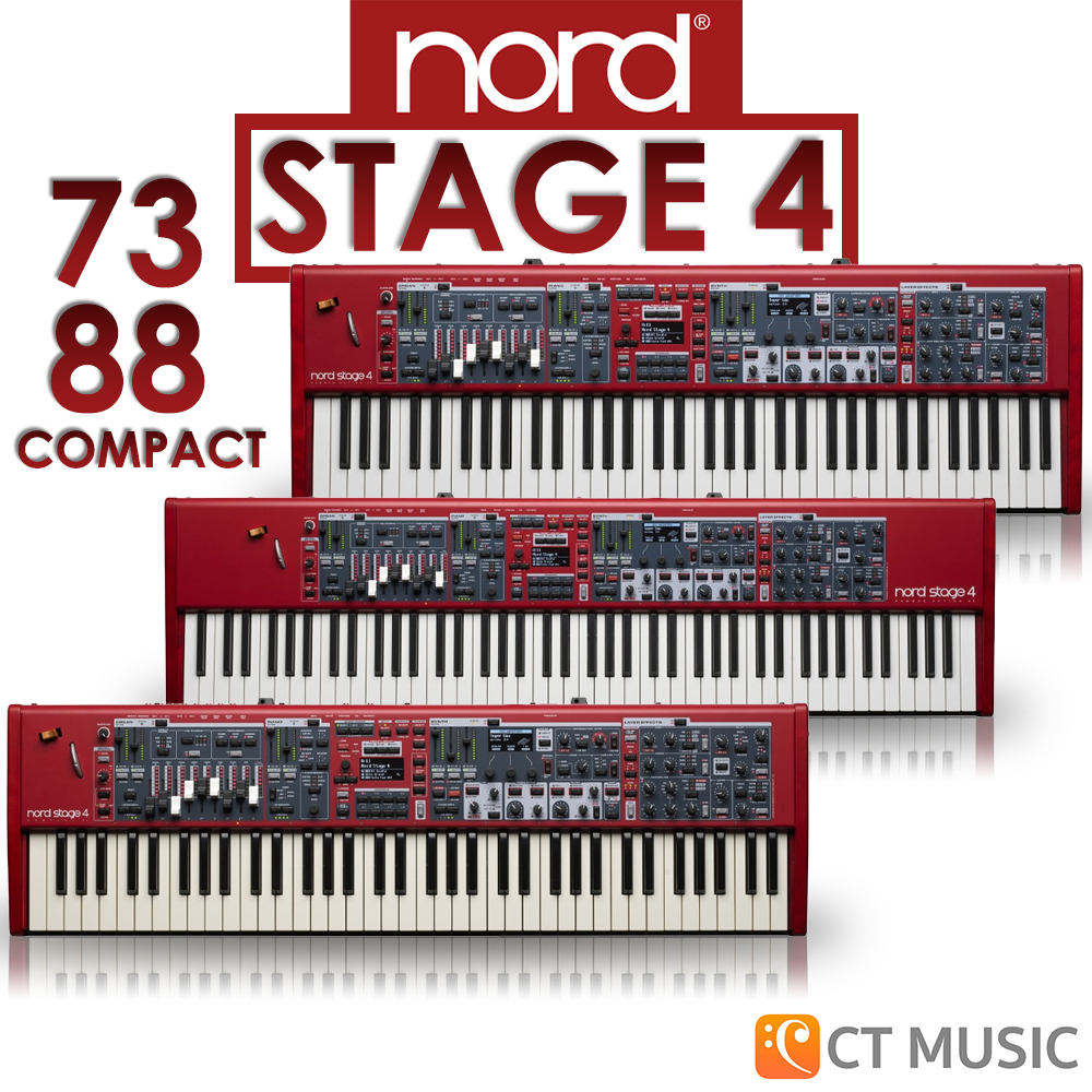 nord-stage-4-เปียโนไฟฟ้า-digital-piano-nord-stage-4-73-nord-stage-4-88-nord-stage-4-compact