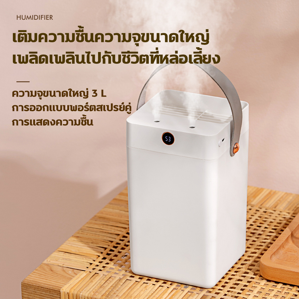 การแสดงความชื้น-3l-เครื่องทำความชื้น