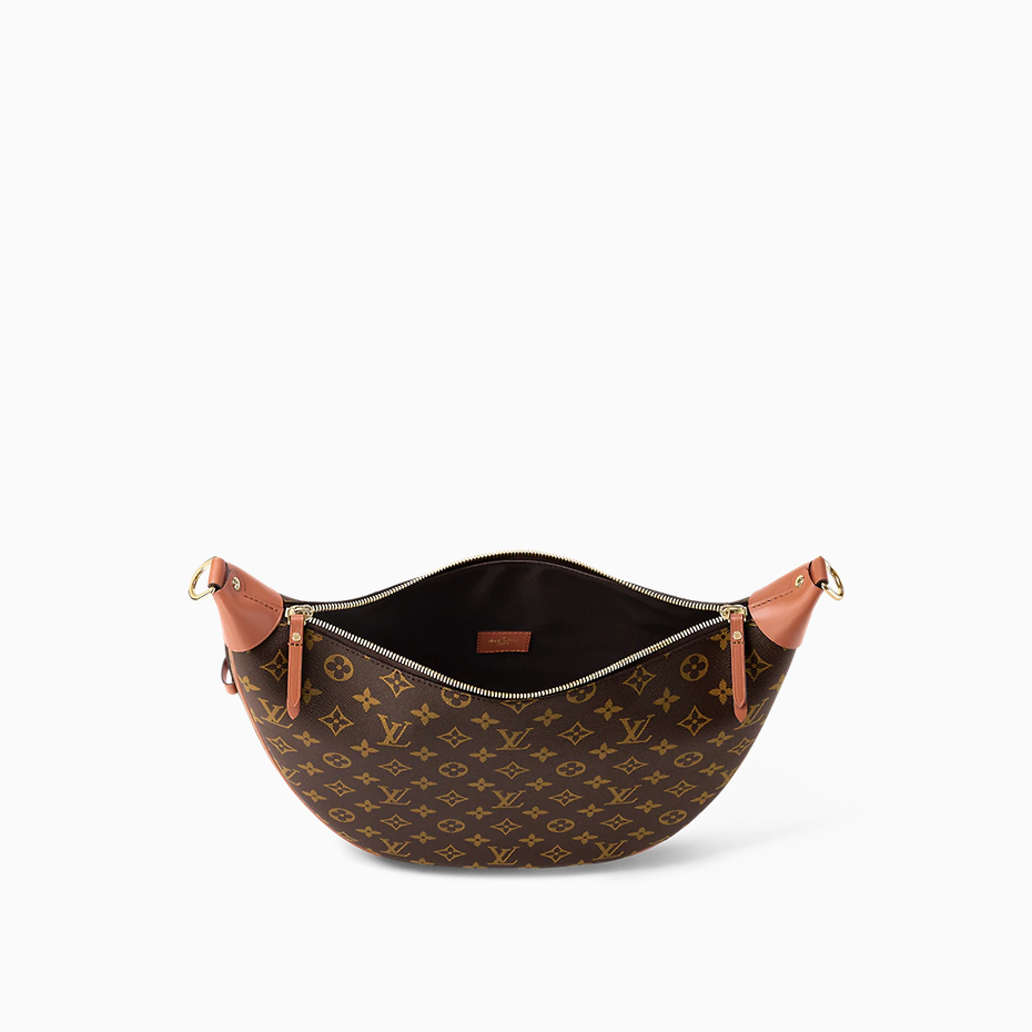 หลุยส์-วิตตอง-louis-vuitton-loop-hobo-women-shoulder-bag-สุภาพสตรี-กระเป๋าใต้วงแขน-กระเป๋าหลุยวิตตอง