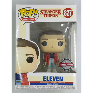 Funko Pop Stranger Things - Eleven #827 (กล่องมีตำหนินิดหน่อย) แบบที่ 1