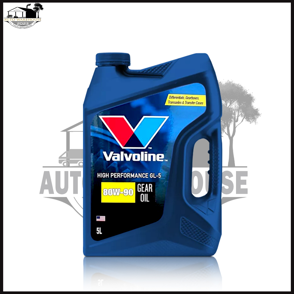 Valvoline Gear Oil 80w90 น้ำมันเกียร์ ธรรมดา วาโวลีน 5 ลิตร Shopee