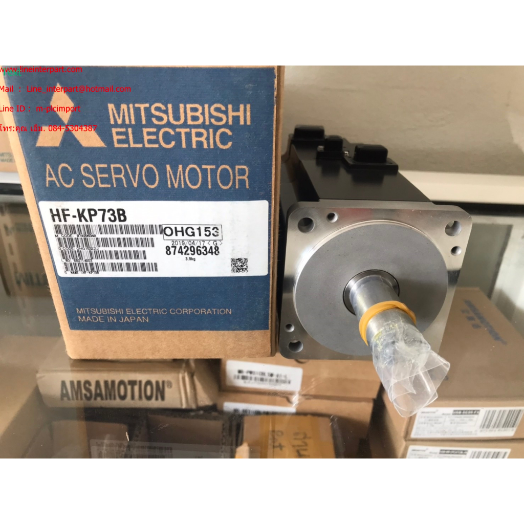 AC SERVO MOTOR MITSUBISHI HF-KP73B ราคารวมVat มีสต๊อกในไทย | Shopee ...