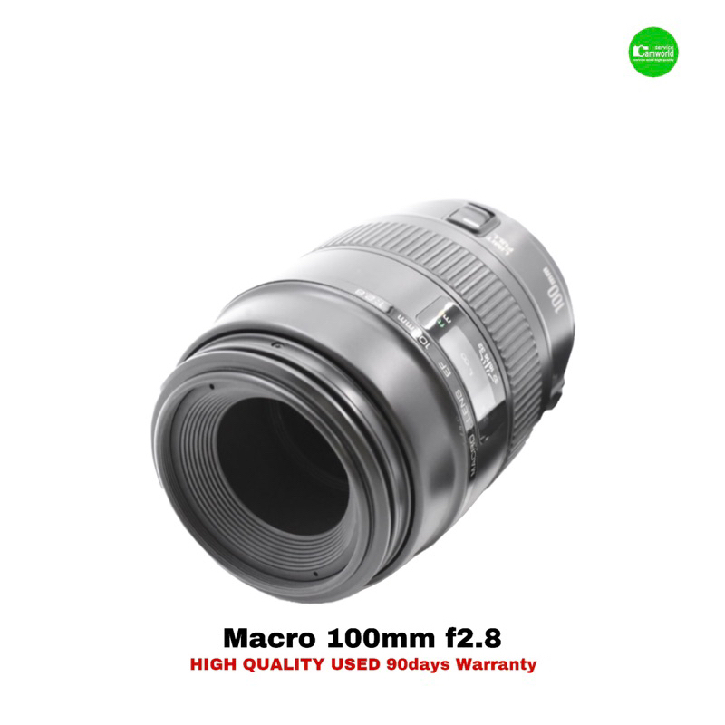 canon-ef-100mm-f2-8-macro-lens-เลนส์มาโคร-1-1-มืออาชีพ-ถ่ายเหรียญ-ถ่ายคนสวย-ละลายหลัง-portrait-มือสองคุณภาพประกัน3เดือน