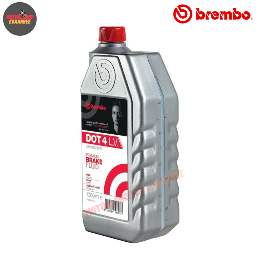 brembo-เบรมโบ้-dot4-น้ำมันเบรคสังเคาระห์แท้-brake-fluid-x1กระป๋อง